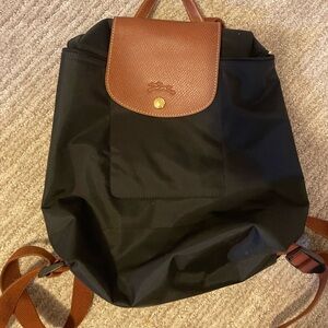 Longchamp Le Pliage Nylon Canvas Backpack